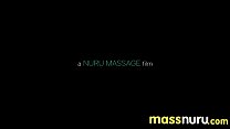 Naughty chick gives an amazing Japanese massage 20