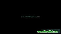 Sexy busty asian gives hot nuru massage 11