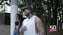 50tinha - Street whore makes program with desperate tattooed man for 50 reais | Nyusha and Matheus Castro