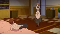 [Hentai] Lewd maid "serve" a young hero